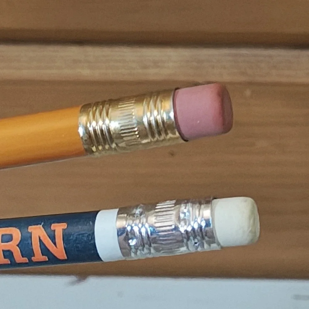 Vintage 1980s 80s Auburn University Tigers War Eagles Pencil Set of 5